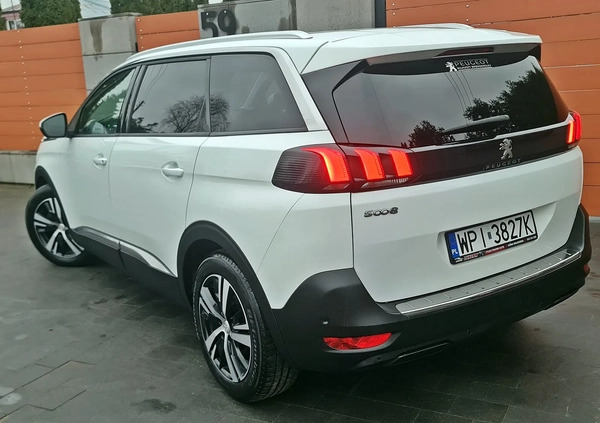 Peugeot 5008 cena 69999 przebieg: 175000, rok produkcji 2018 z Ślesin małe 326